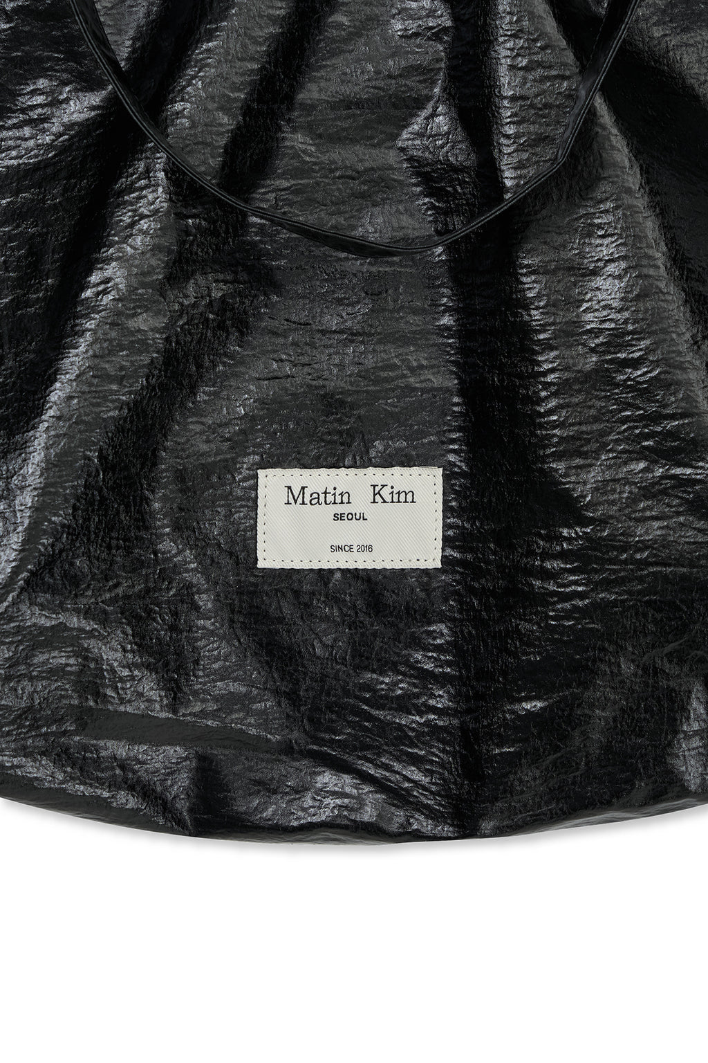 Matin Kim - Glossy Light Two Way Bag (Black) product image 4 | TRAB K-Fashion Australia