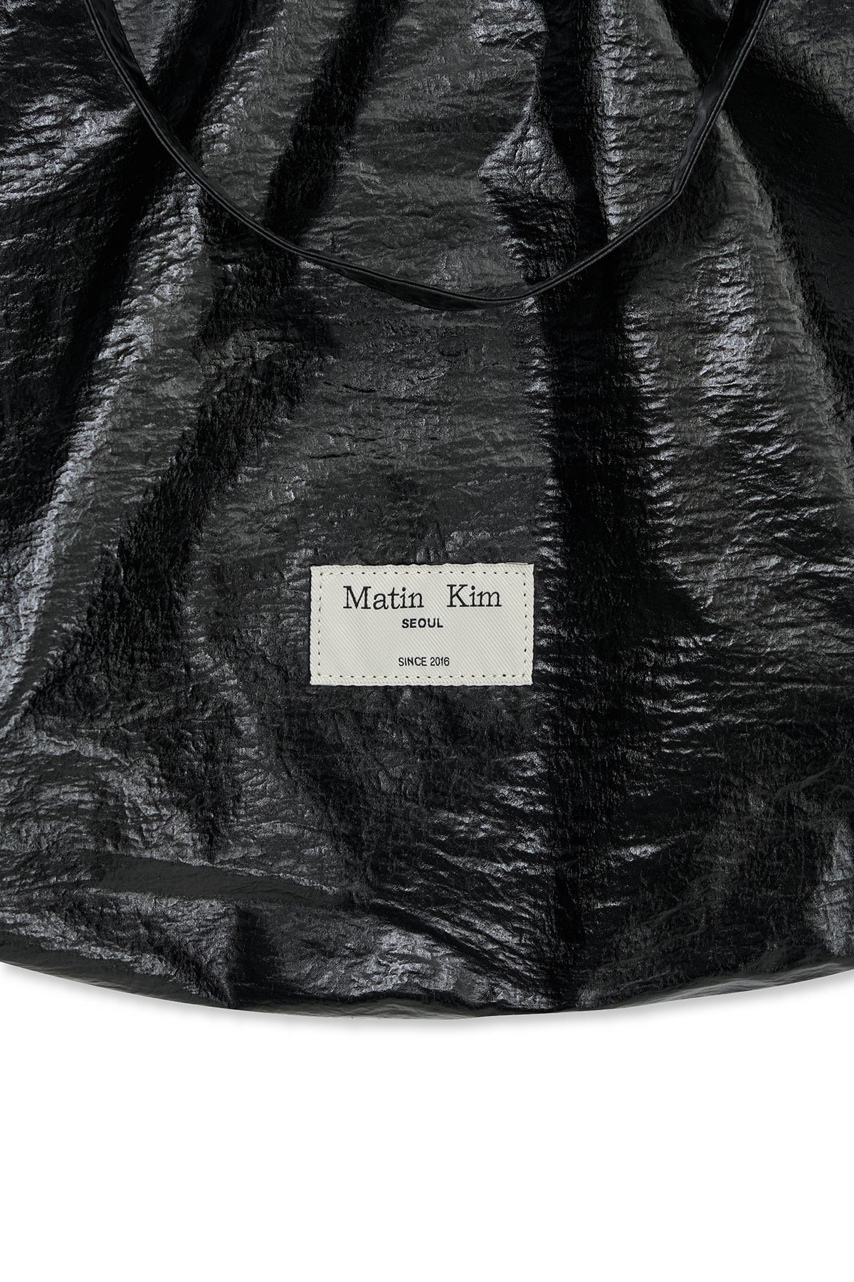 Matin Kim - Glossy Light Two Way Bag (Black) product image 4 | TRAB K-Fashion Australia