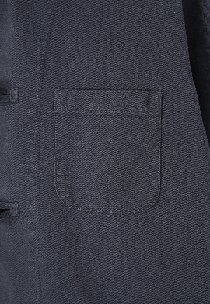 Art if acts - Washed Chinese Work Jacket (Faded Charcoal) product image 12 | TRAB K-Fashion Australia
