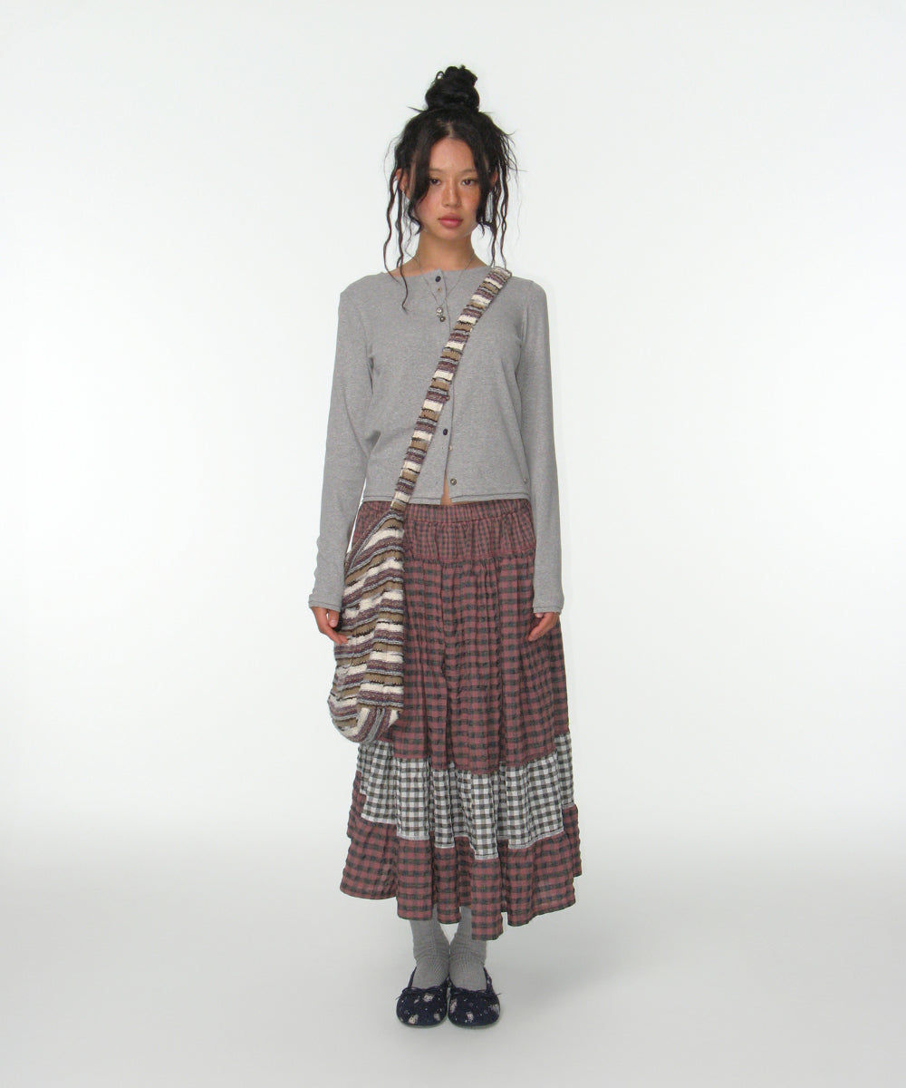 Coyseio - Raw Edge Cardigan (Melange Grey) product image 10 | TRAB K-Fashion Australia