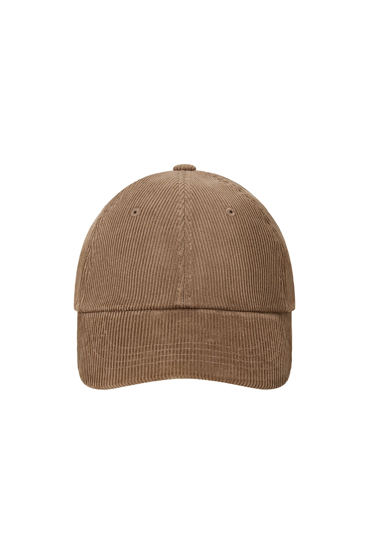 Emis - Emis Tag Corduroy Ball Cap (Brown) product image 1 | TRAB K-Fashion Australia