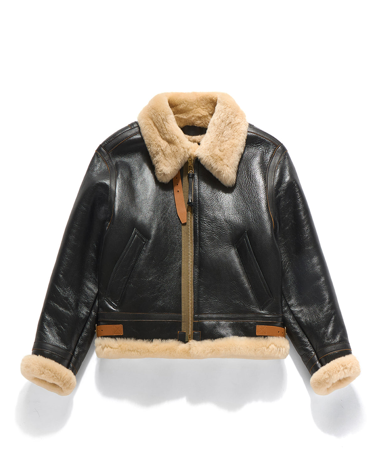 Eastlogue - Airborne Mouton Short Jacket (Black) product image 5 | TRAB K-Fashion Australia