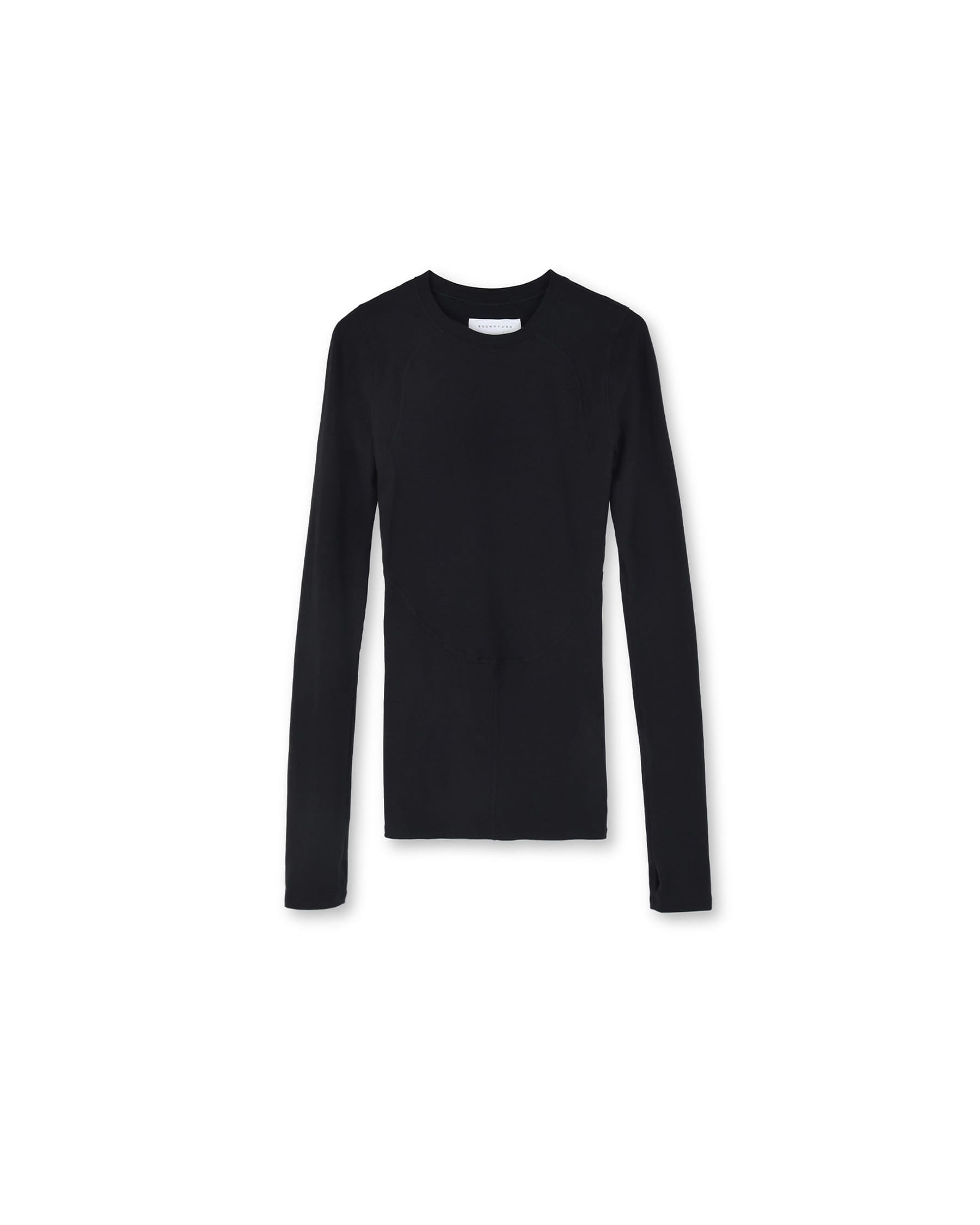 Brownyard - 23fw W Line Long Sleeves (Black) product image 5 | TRAB K-Fashion Australia