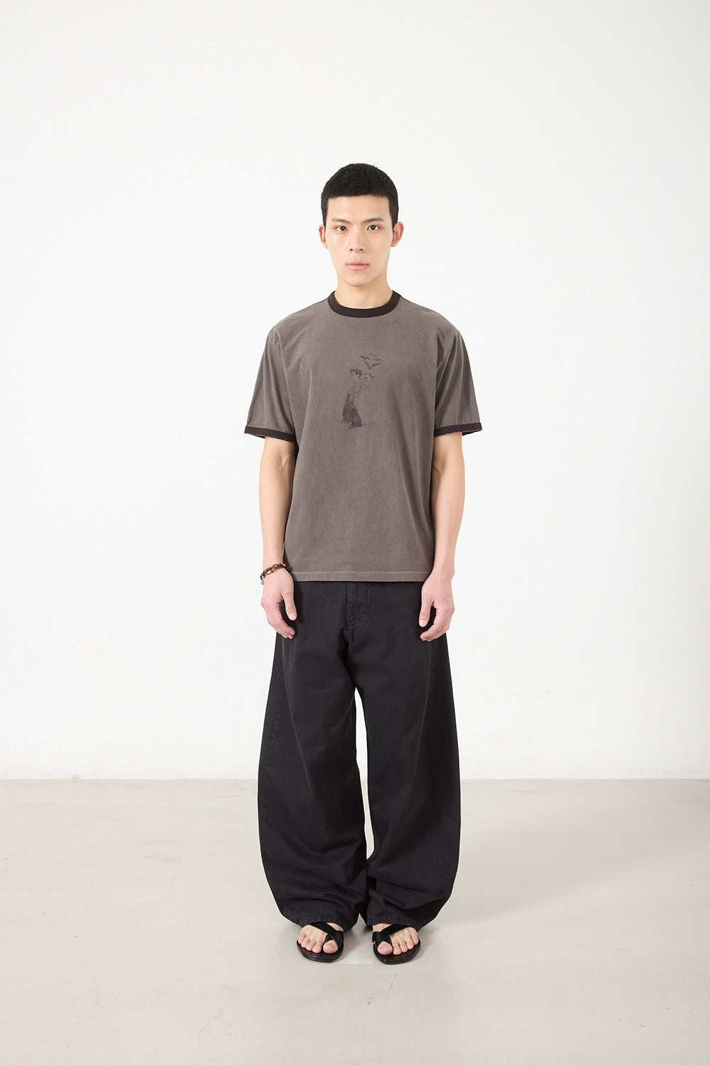 Hatchingroom - Wide Curve Jeans (Charcoal) product image 8 | TRAB K-Fashion Australia
