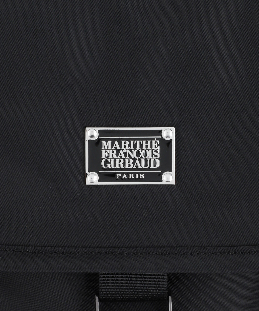Marithe & Francois Girbaud - Classic Logo One Pocket Backpack (Black) product image 4 | TRAB K-Fashion Australia