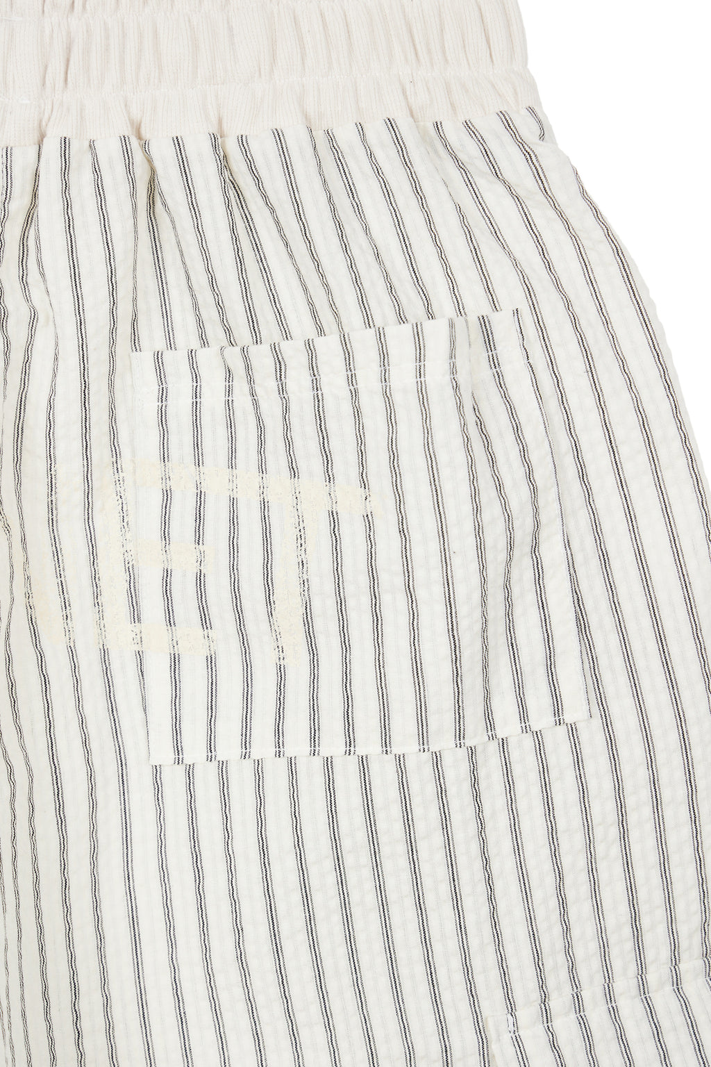 Deinet - Deinet Stripe Bermuda Sweat Pants (Ivory) product image 7 | TRAB K-Fashion Australia