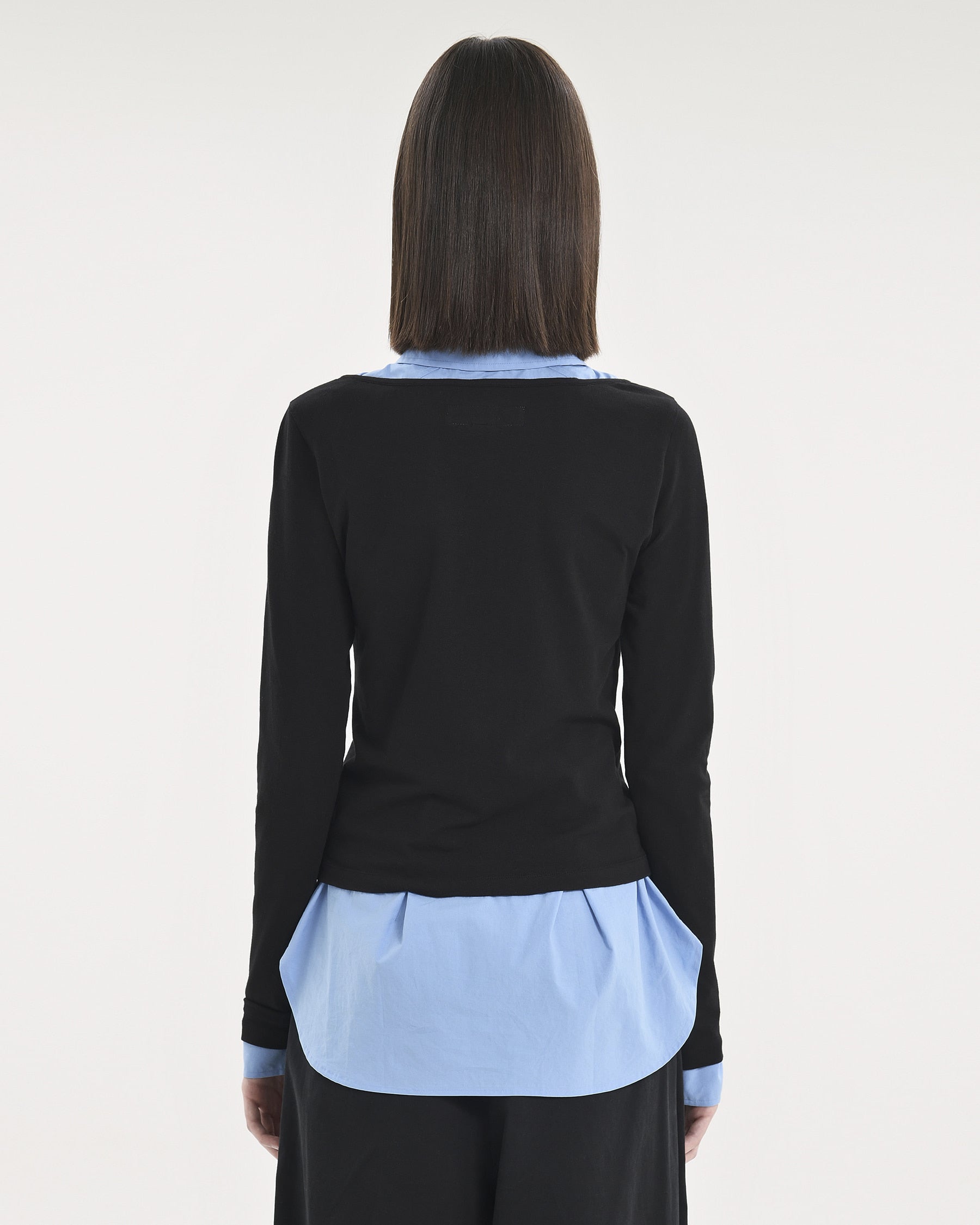 Brownyard - Scoopneck Long Sleeve (Black) product image 2 | TRAB K-Fashion Australia