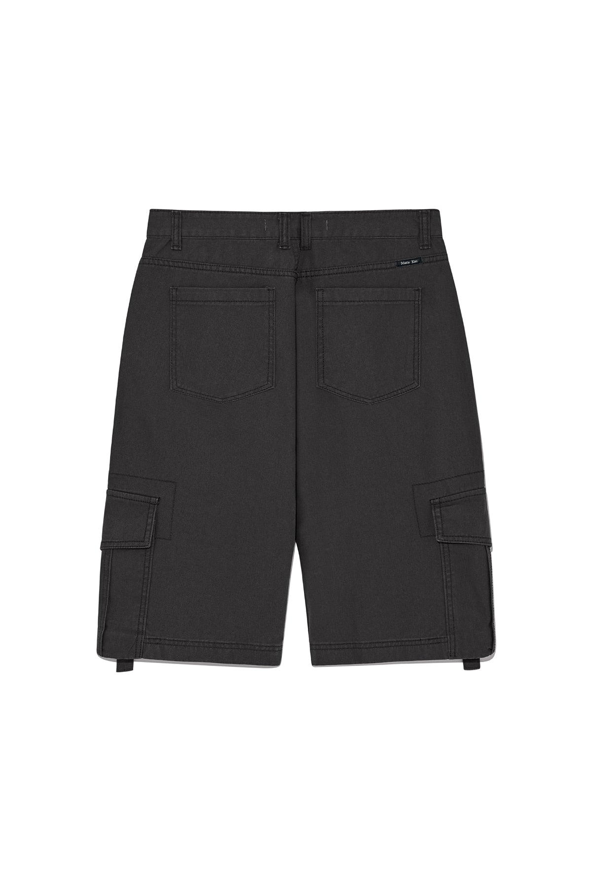Matin Kim - Semi Slimfit Bermuda Pants (Charcoal) product image 2 | TRAB K-Fashion Australia