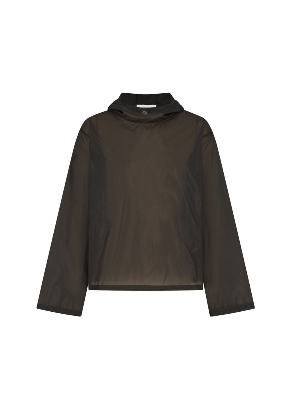 Amomento - Sheer Hoodie Anorak (Brown) product image 5 | TRAB K-Fashion Australia