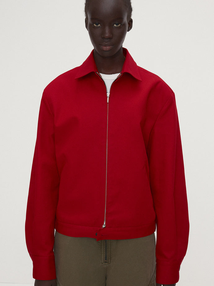 Tonywack - Cotton Twill French Blouson (Red) product image 1 | TRAB K-Fashion Australia