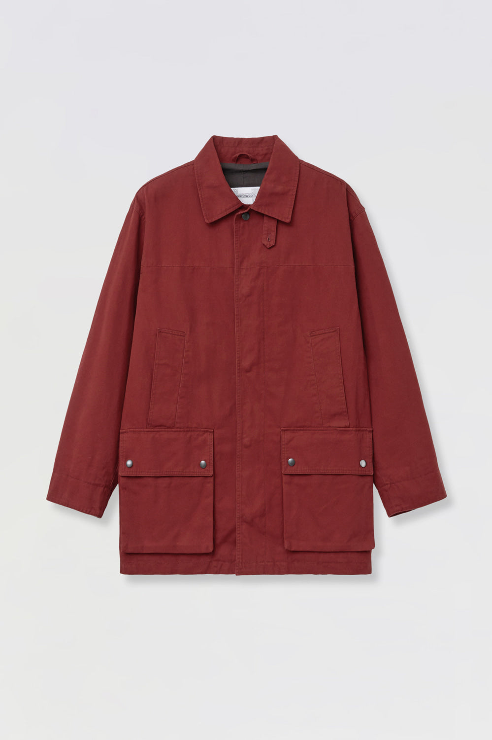 Hatchingroom - Canvas Work Parka (Dark Red) product image 1 | TRAB K-Fashion Australia