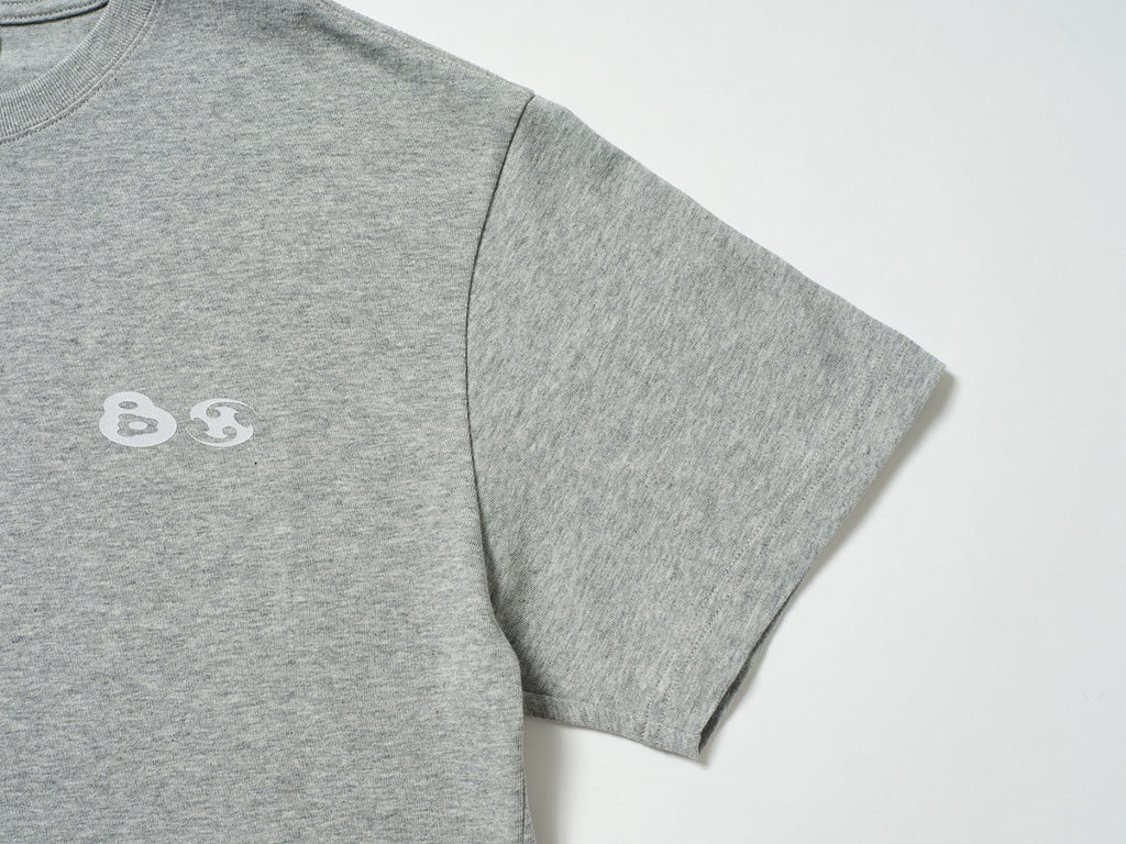 San San Gear - San San X B.E Logo T-Shirt (Melange Grey) product image 4 | TRAB K-Fashion Australia