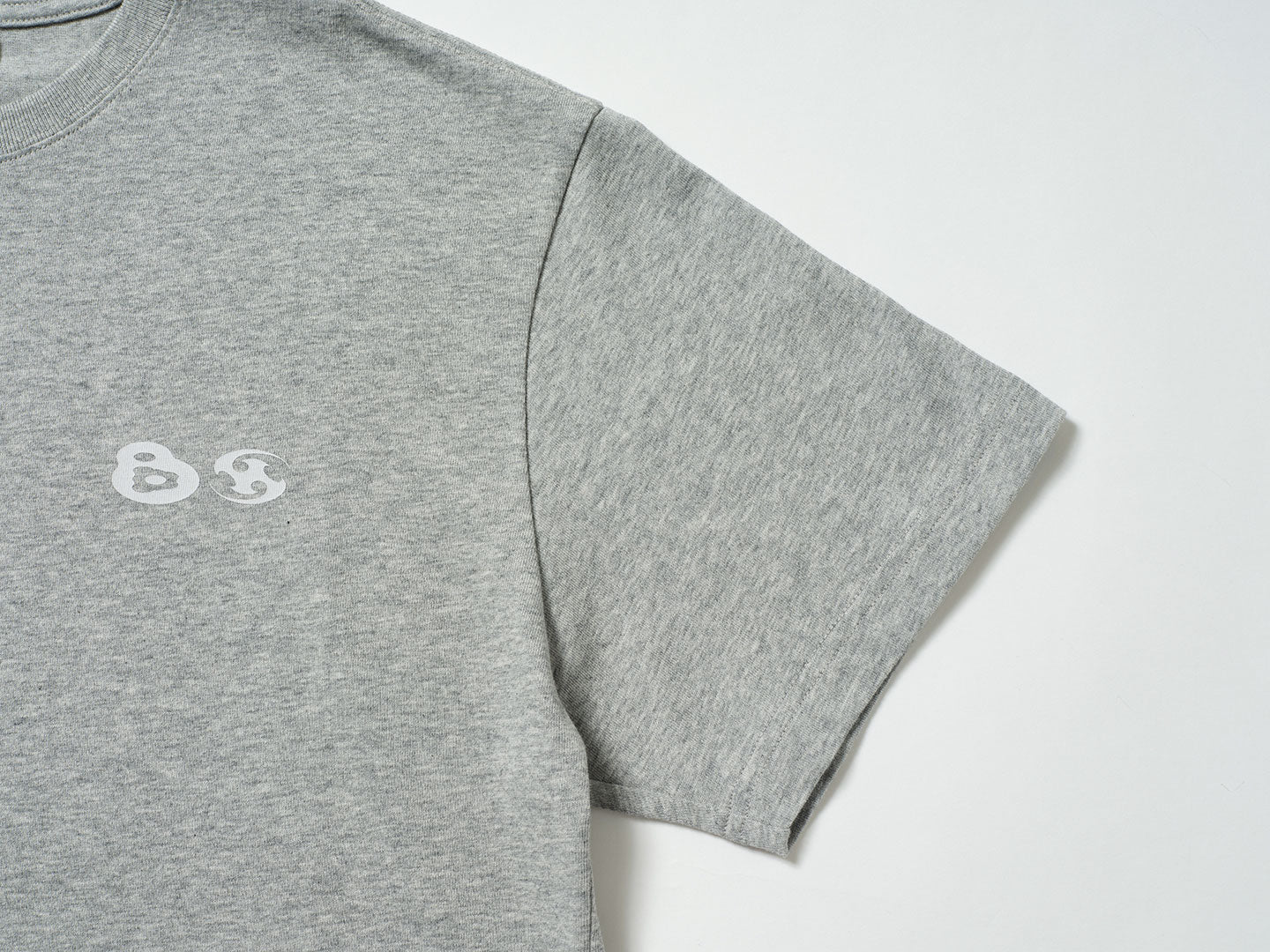 San San Gear - San San X B.E Logo T-Shirt (Melange Grey) product image 4 | TRAB K-Fashion Australia