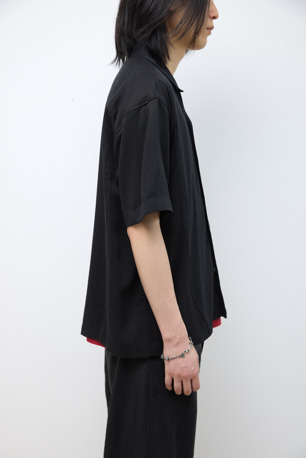 Hatchingroom - Camp Collar Shirt Tencel (Black) product image 11 | TRAB K-Fashion Australia