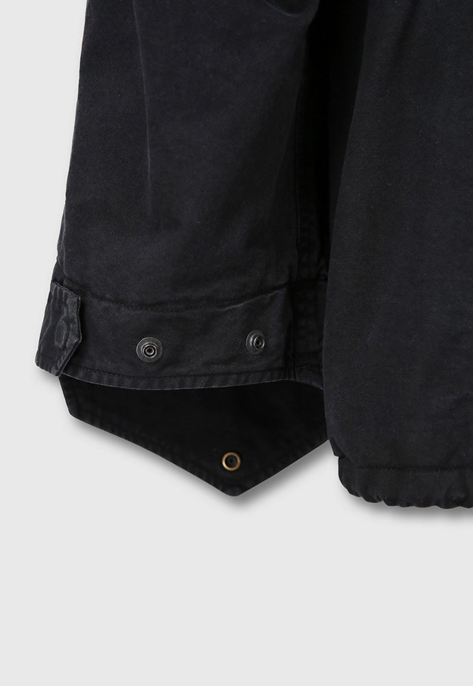 Tonywack - Garment-Dyed Gabardine Oversized Military Jacket (Carbon Pigment) product image 15 | TRAB K-Fashion Australia