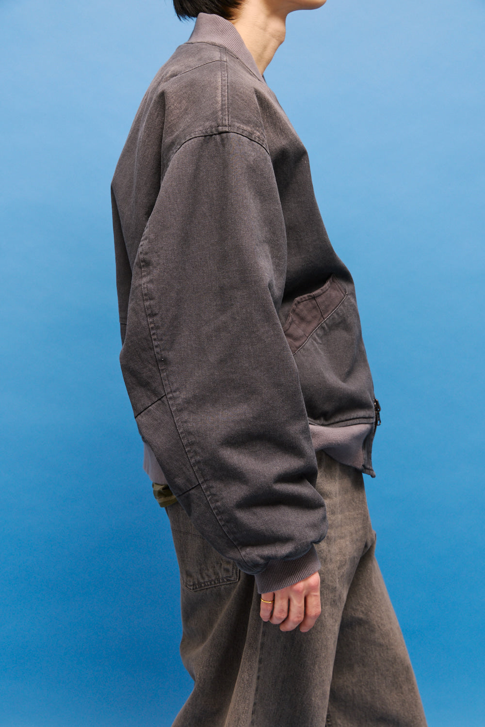 Hatchingroom - Reversible Bomber (Dark Grey) product image 15 | TRAB K-Fashion Australia