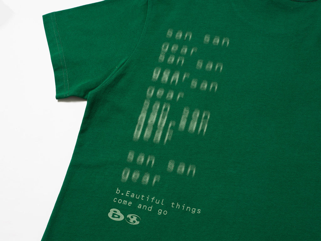 San San Gear - San San X B.E Swirl T-Shirt (Green) product image 8 | TRAB K-Fashion Australia