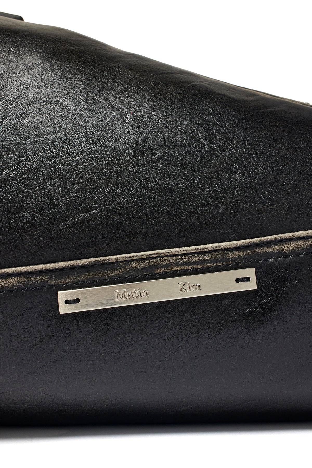 Matin Kim - Dirty Washed Diagonal Bag (Black) product image 3 | TRAB K-Fashion Australia