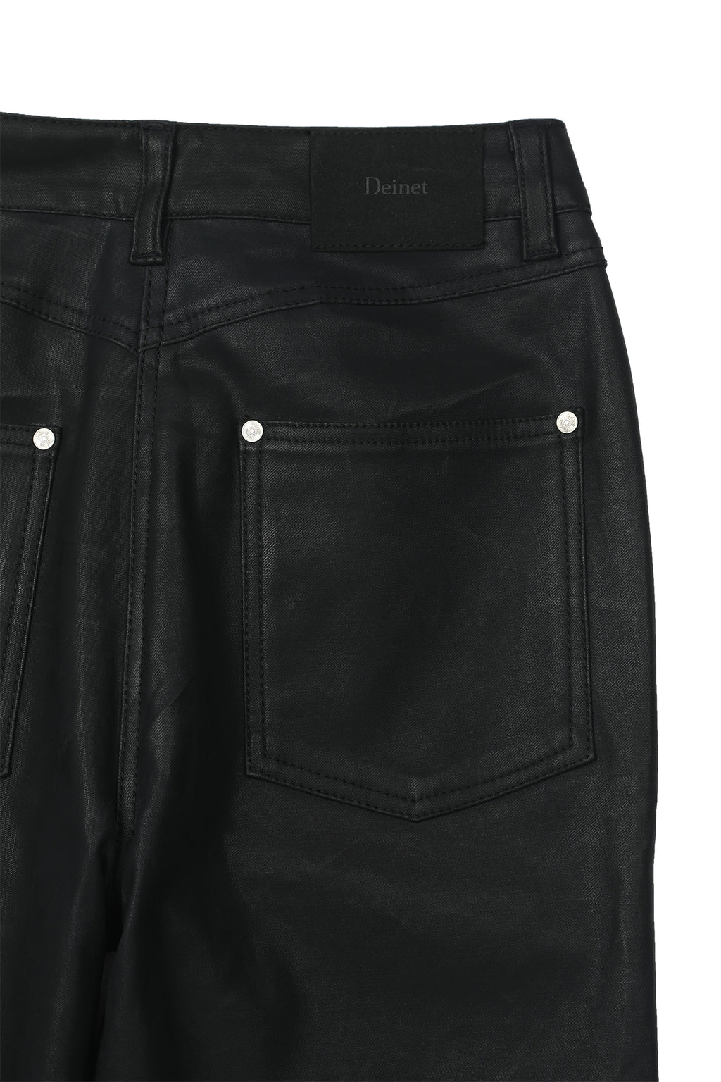 Deinet - Coated Span Trousers (Black) product image 16 | TRAB K-Fashion Australia