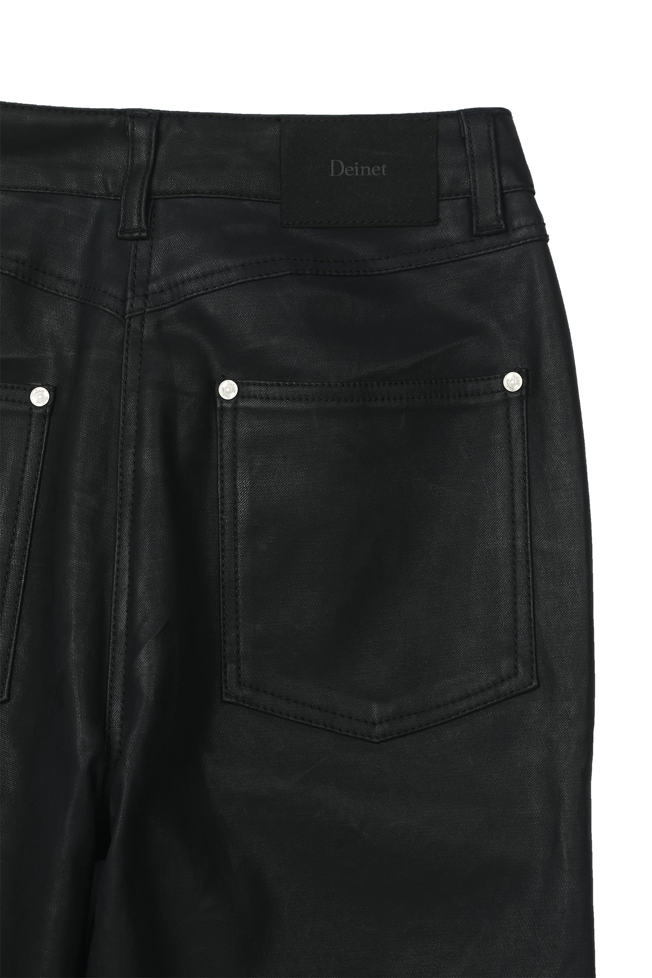 Deinet - Coated Span Trousers (Black) product image 16 | TRAB K-Fashion Australia