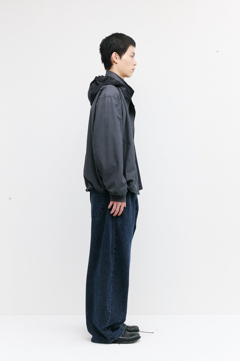 Hatchingroom - Diagonal Zip Jacket (Charcoal) product image 7 | TRAB K-Fashion Australia