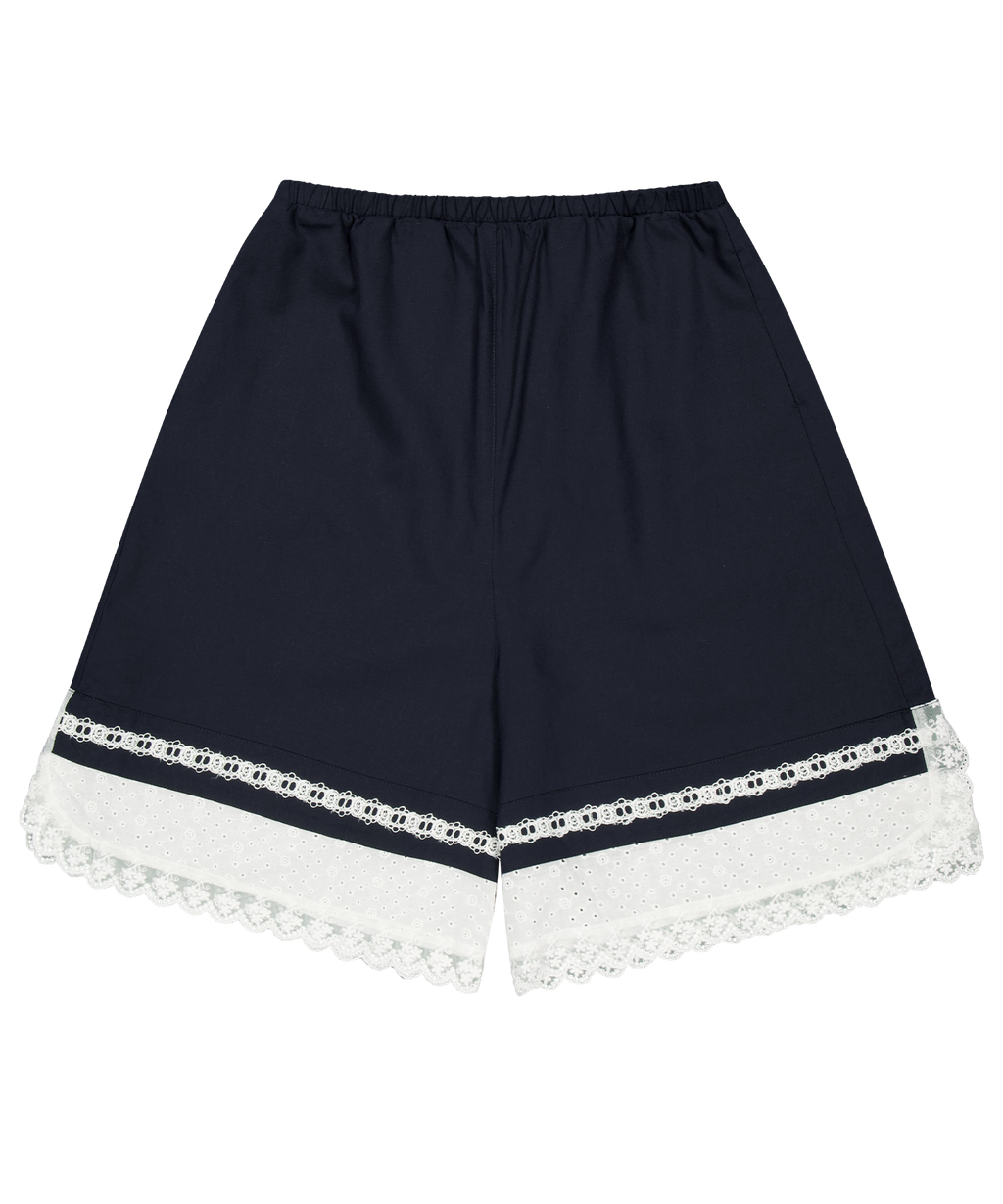 Coyseio - Lace Shorts (Navy) product image 1 | TRAB K-Fashion Australia
