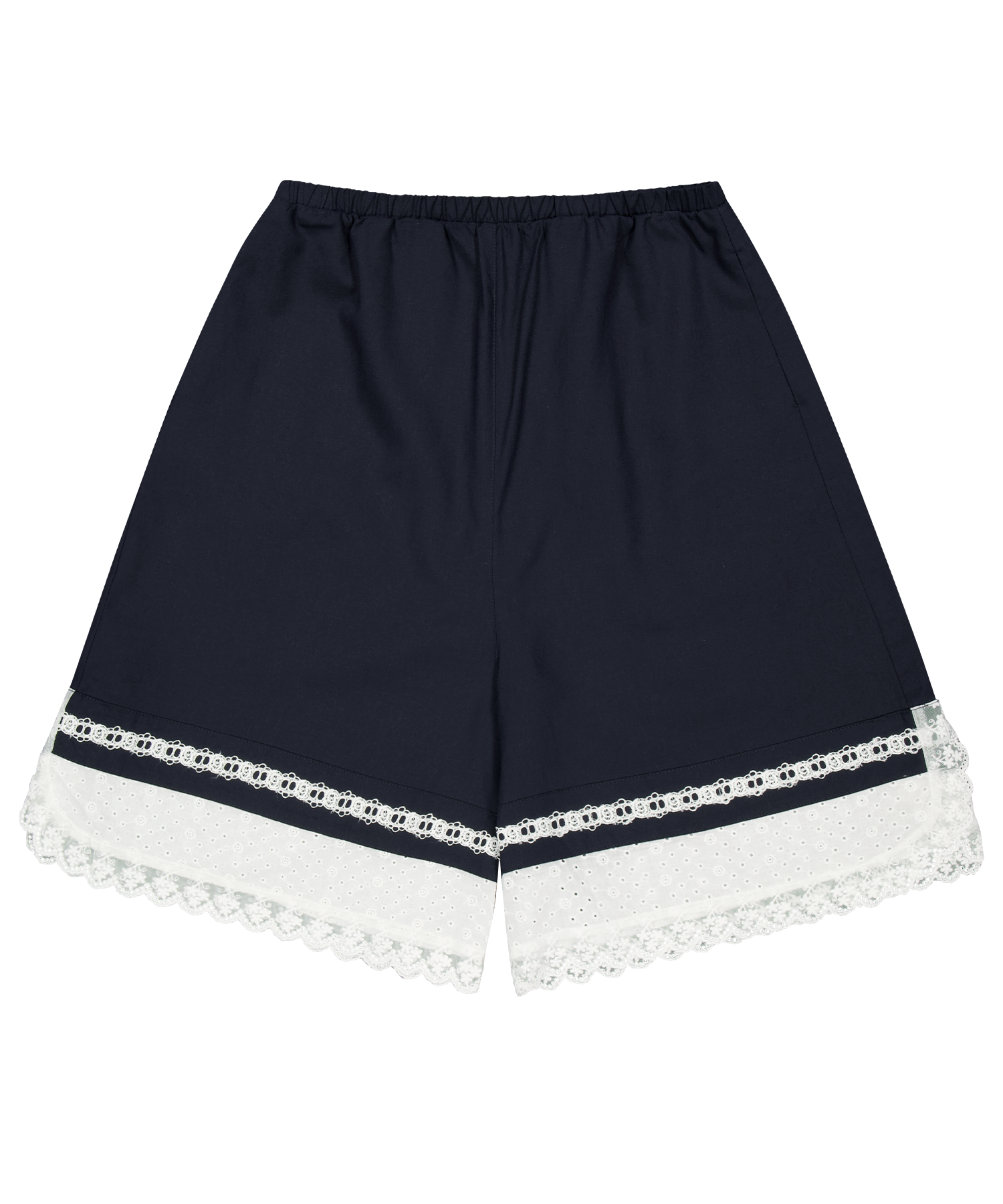 Coyseio - Lace Shorts (Navy) product image 1 | TRAB K-Fashion Australia
