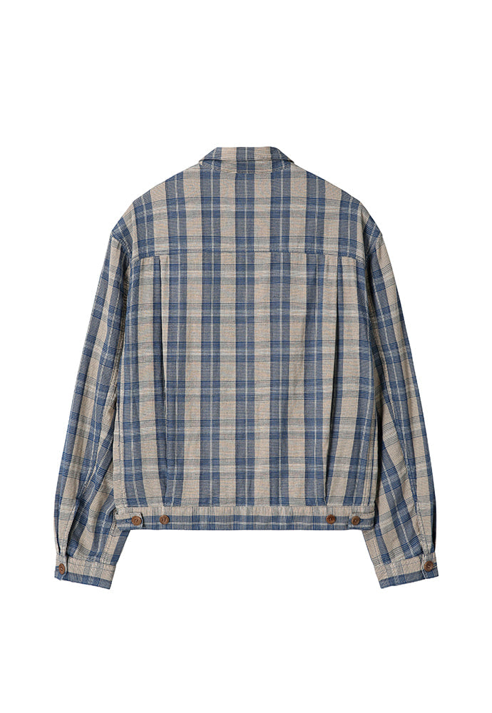 Art if acts - Vintage Check Trucker (Vintage Blue) product image 7 | TRAB K-Fashion Australia