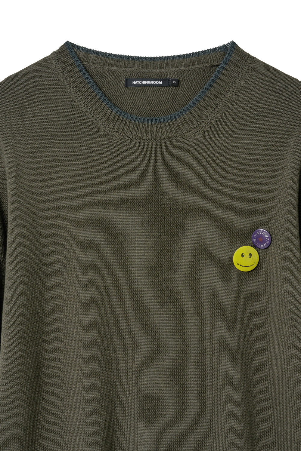 Hatchingroom - Stars Knit (Khaki) product image 3 | TRAB K-Fashion Australia