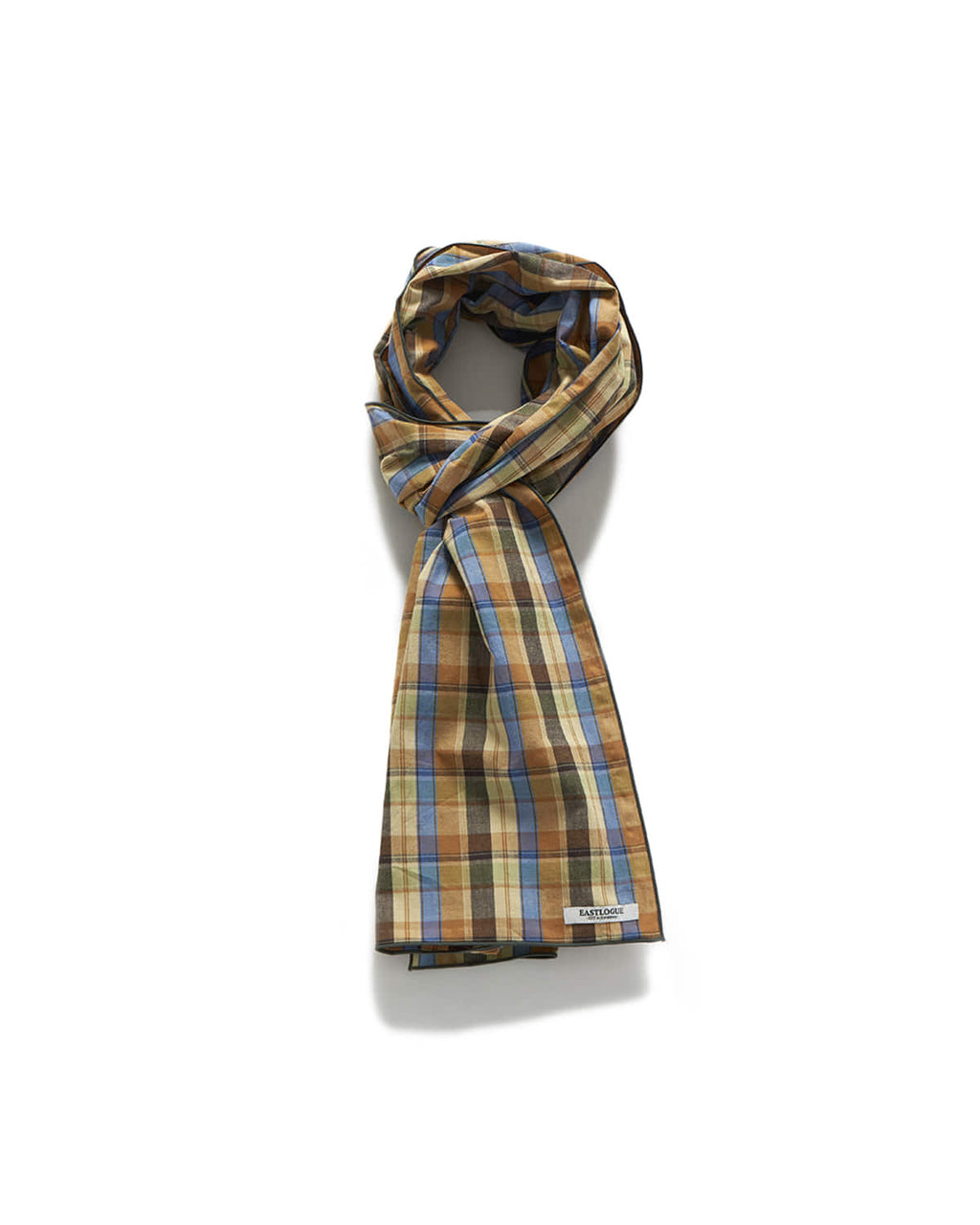 Eastlogue - Pattern Scarf (Multi Brown Check) product image 2 | TRAB K-Fashion Australia