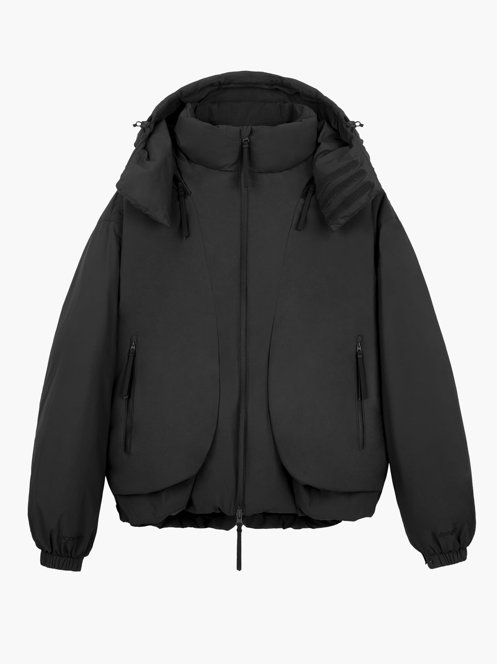 Jiyong Kim - Twisted Down Jacket (Black) product image 13 | TRAB K-Fashion Australia