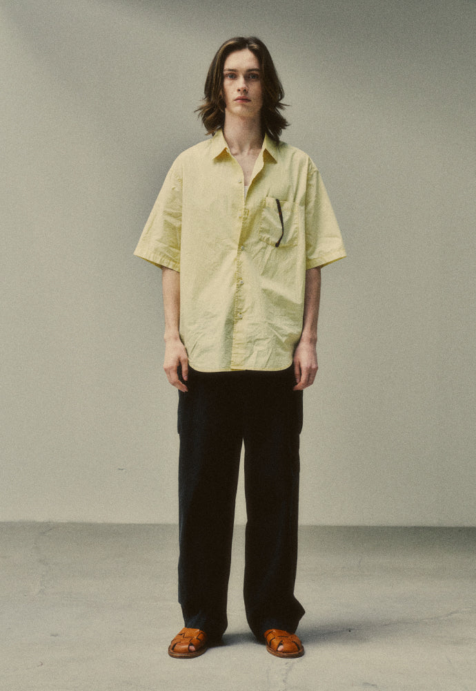 Art if acts - Garment Dyed Half Shirt (Sunset Yellow) product image 3 | TRAB K-Fashion Australia