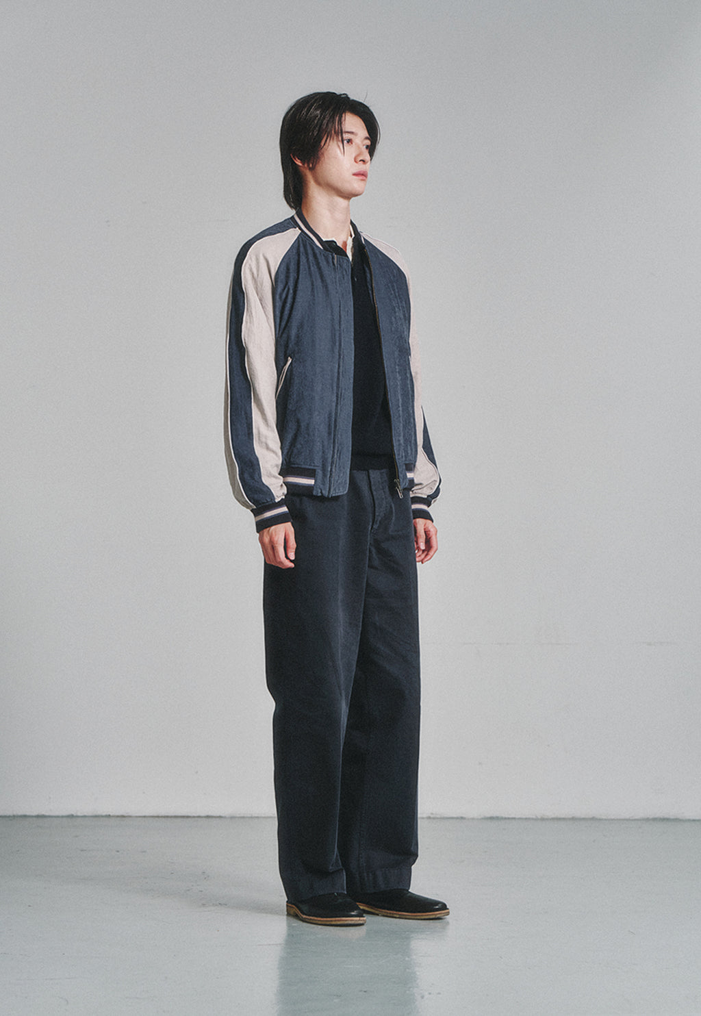 Art if acts - Vintage Souvenir Jacket (Navy/Stone) product image 3 | TRAB K-Fashion Australia
