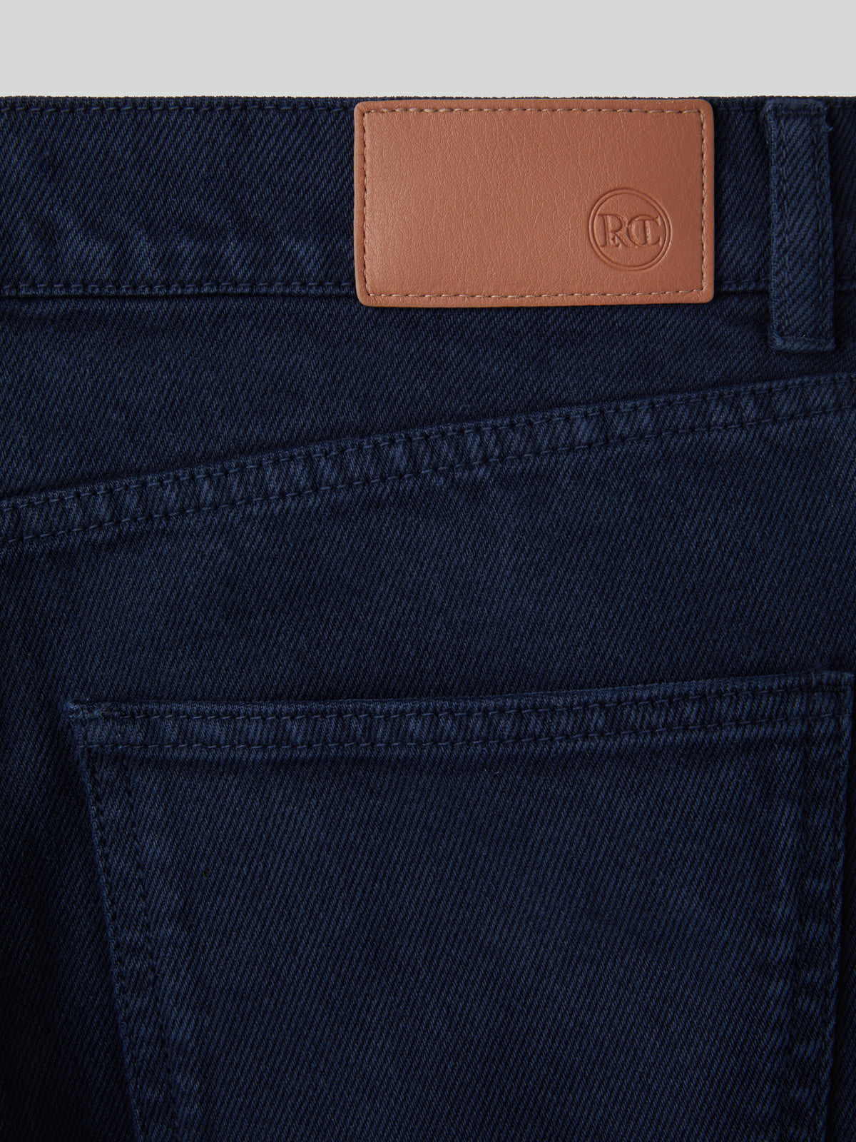 Recto - Regular Fit Denim Pants (Indigo Navy) product image 7 | TRAB K-Fashion Australia