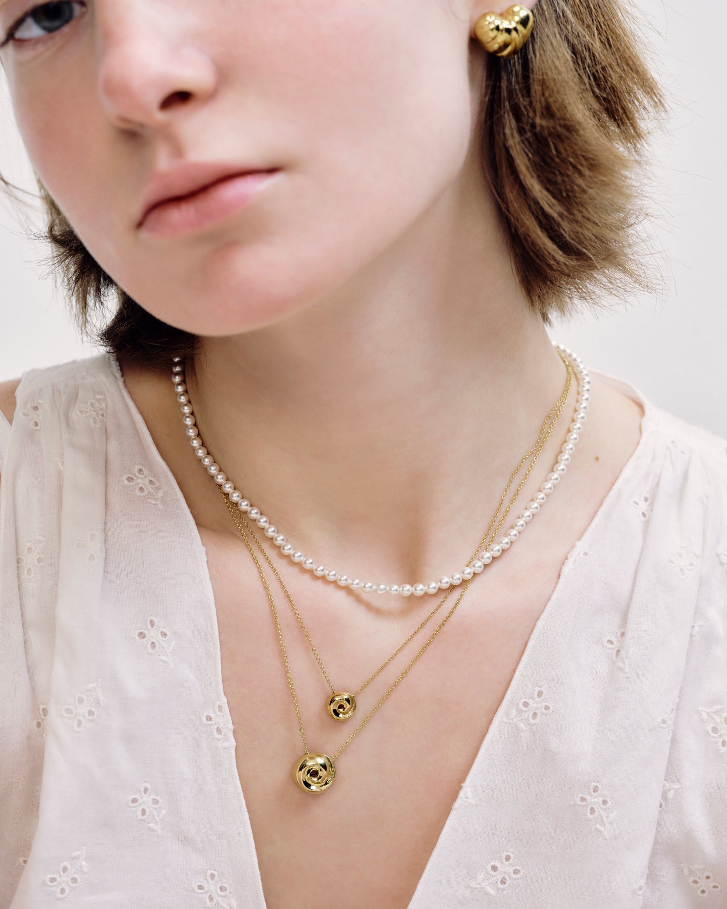 Numbering - Swirl Pendant Necklace #5765 product image 2 | TRAB K-Fashion Australia