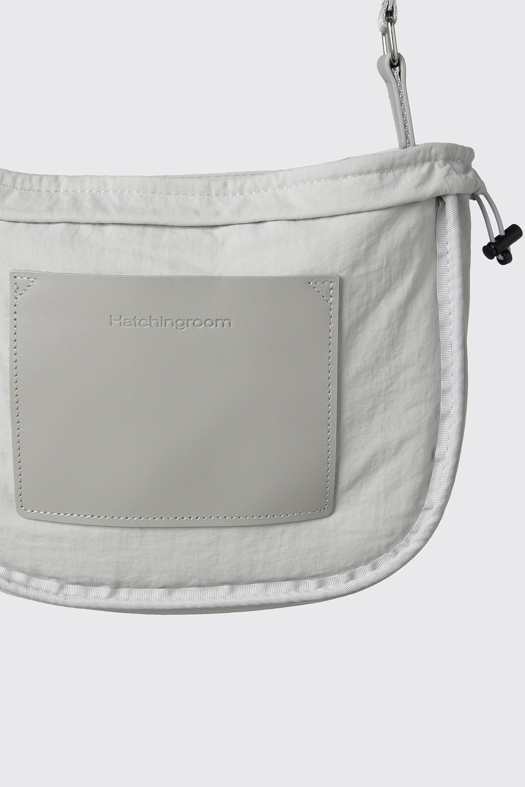 Hatchingroom - Wavy Bag Mini Padded Nylon Light (Grey) product image 6 | TRAB K-Fashion Australia