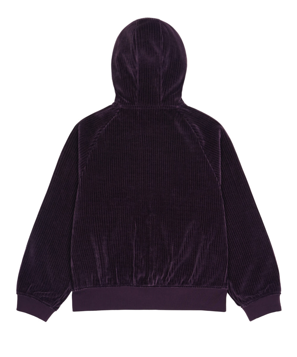 Coyseio - Velour Zip-Up Hoodie (Purple) product image 11 | TRAB K-Fashion Australia