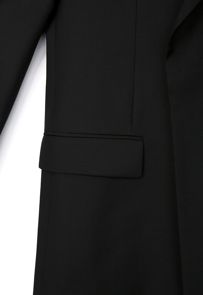 Tonywack - High Density Wool Hidden Button Blazer (Black) product image 11 | TRAB K-Fashion Australia
