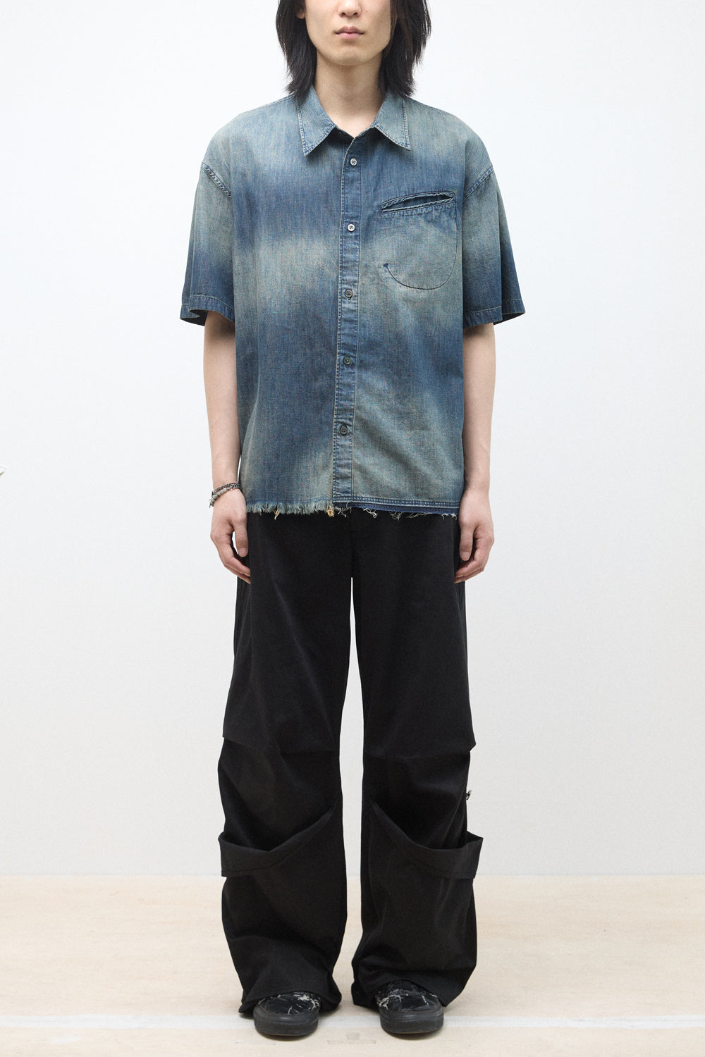 Hatchingroom - Over Shirt Denim (Blue) product image 8 | TRAB K-Fashion Australia