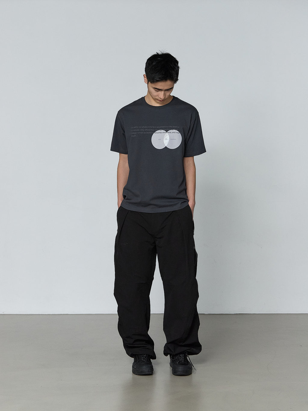 San San Gear - Mind T-Shirt (Charcoal) product image 2 | TRAB K-Fashion Australia
