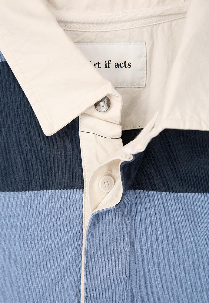 Art if acts - Garment Washed Rugby Tee (Sky Blue) product image 10 | TRAB K-Fashion Australia