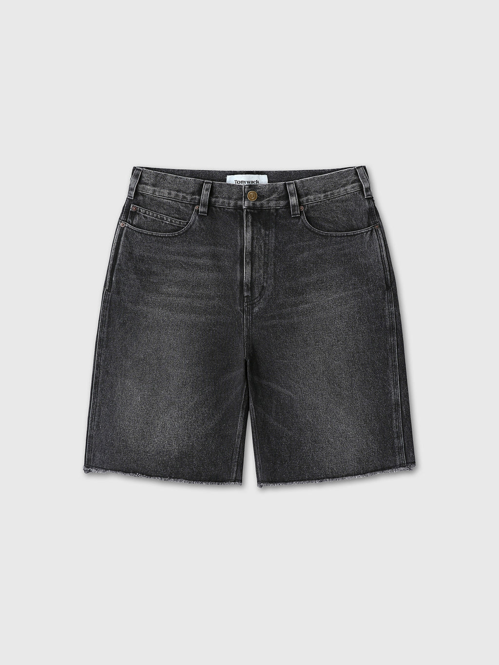Tonywack - Raw Hem Denim Shorts (Vintage Black) product image 9 | TRAB K-Fashion Australia