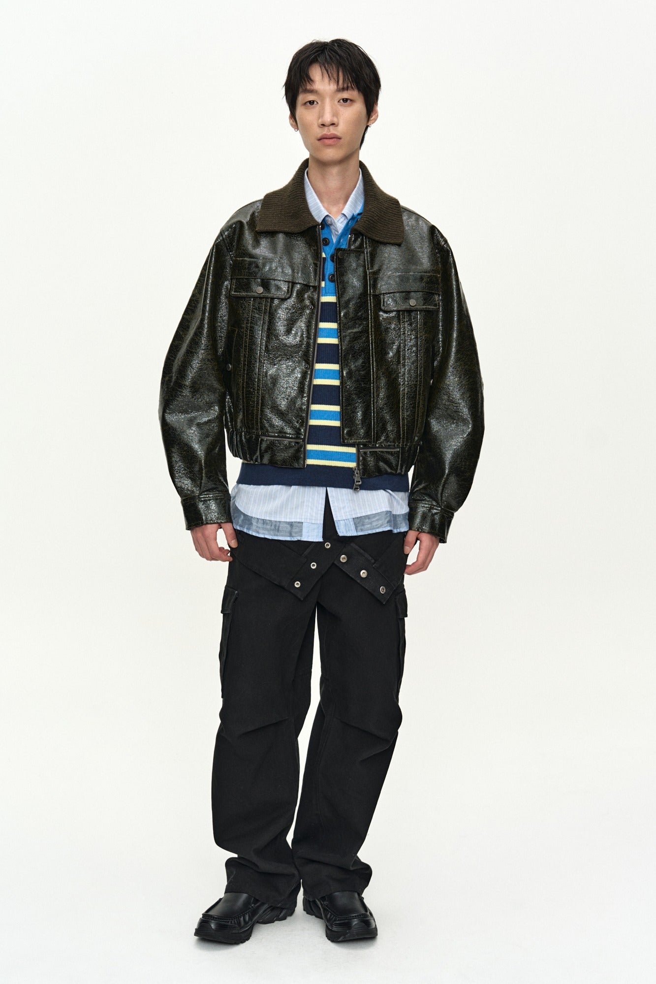 Andersson Bell - Ortega26 Bomber Jacket (Khaki) product image 1 | TRAB K-Fashion Australia