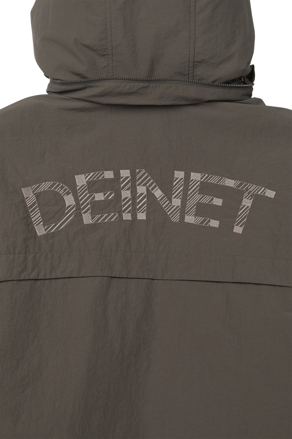 Deinet - Parka Ring Hooded Cropped Jumper (Khaki) product image 16 | TRAB K-Fashion Australia