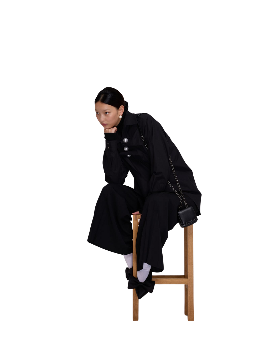 Kimhe Kim - Venus Shirt (Black) product image 4 | TRAB K-Fashion Australia