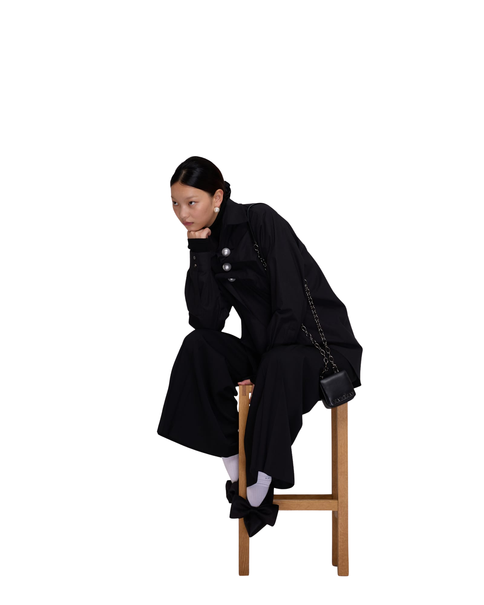 Kimhe Kim - Venus Shirt (Black) product image 4 | TRAB K-Fashion Australia
