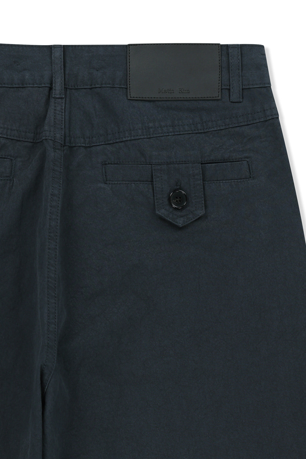 Matin Kim - Stud Point Color Denim Pants (Navy) product image 5 | TRAB K-Fashion Australia