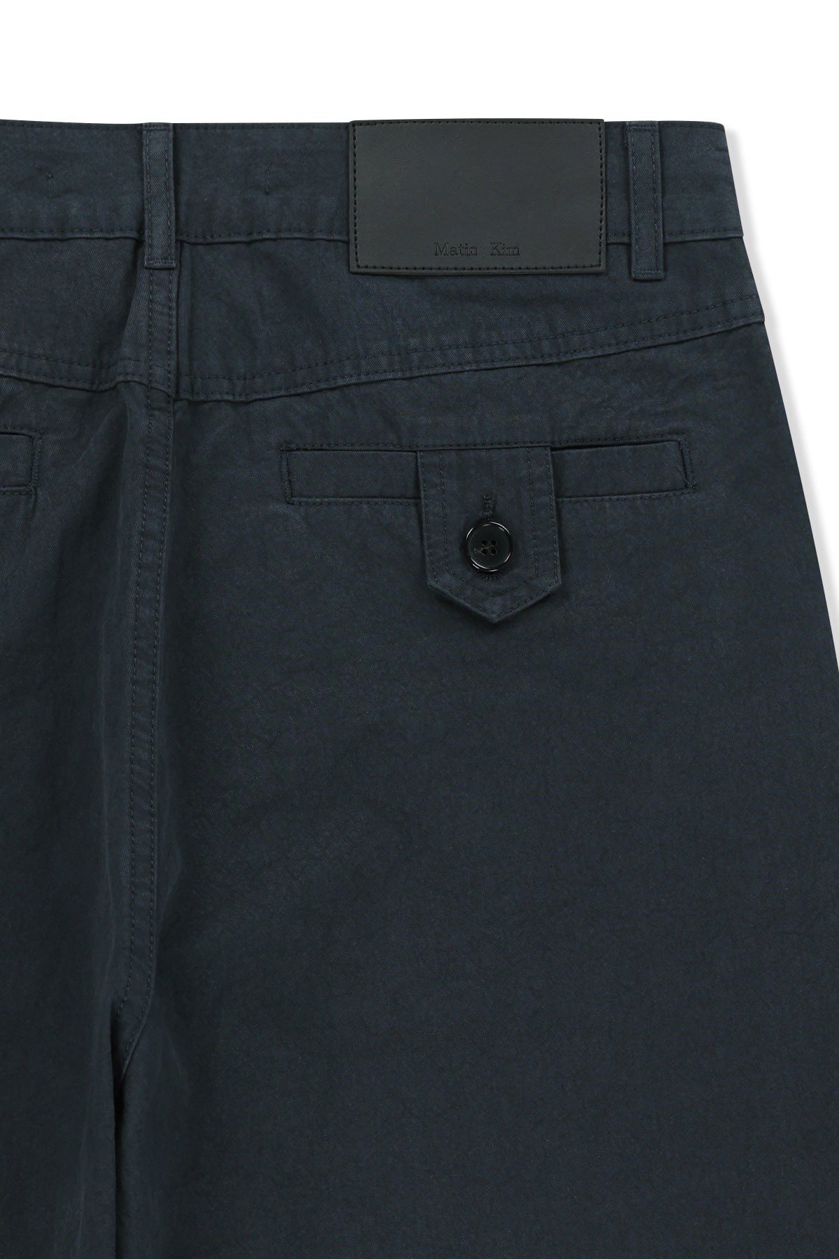 Matin Kim - Stud Point Color Denim Pants (Navy) product image 5 | TRAB K-Fashion Australia