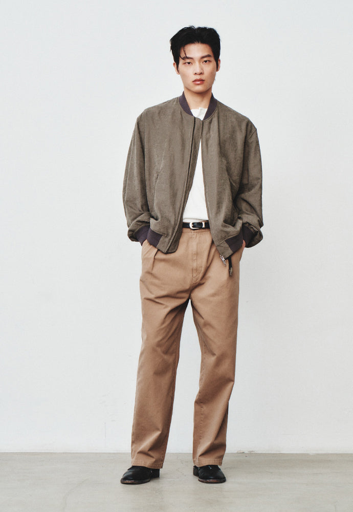 Art if acts - Vintage Cupra Blouson (Moss Grey) product image 5 | TRAB K-Fashion Australia