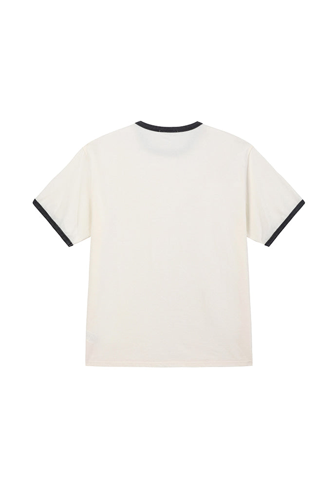 Art if acts - Ringer Tee (Faded Charcoal) product image 6 | TRAB K-Fashion Australia